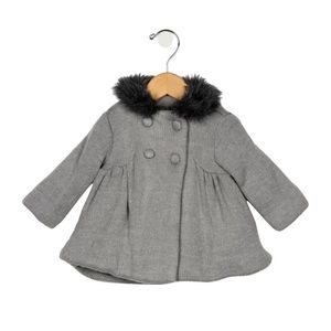 Woven Flat Front Coat